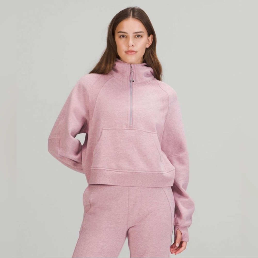 Lululemon Scuba oversized half zip hoodie